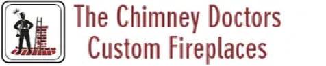 The Chimney Doctors Custom Fireplaces Logo No Tagline