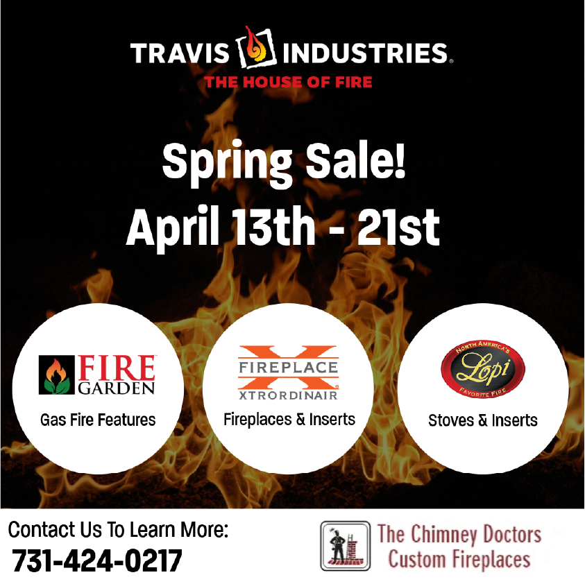 Travis Industries Spring Sale